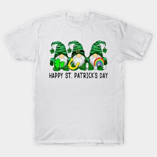 Happy St Patricks Day Gnomes T-Shirt